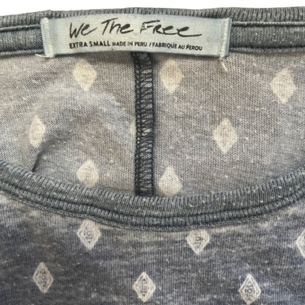 Free People Arielle Printed Top - Picture 7 of 7